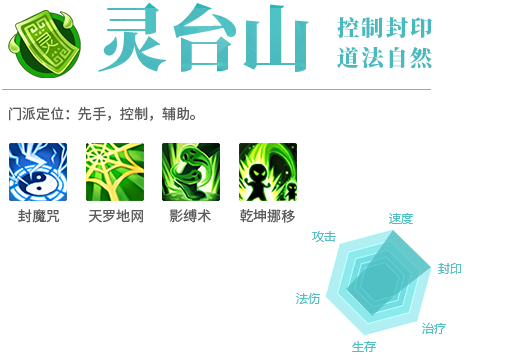 灵台山 控制封印 道法自然